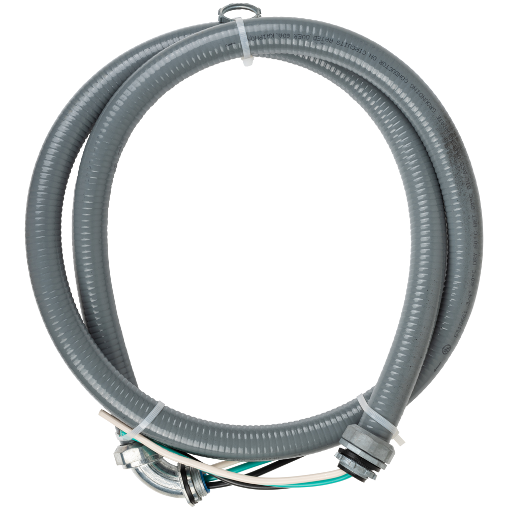 3/4" X 6' NON-METALLIC FLEXIBLE LIQUIDTIGHT WHIP