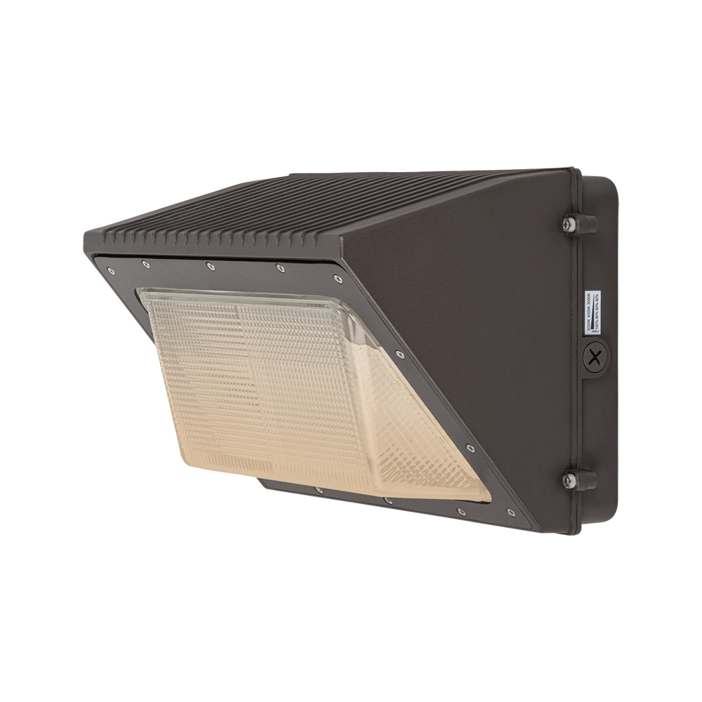 Tunable LED Commercial Glass Wall Pack Lights WSD-GWP3567W27-345K-D-P