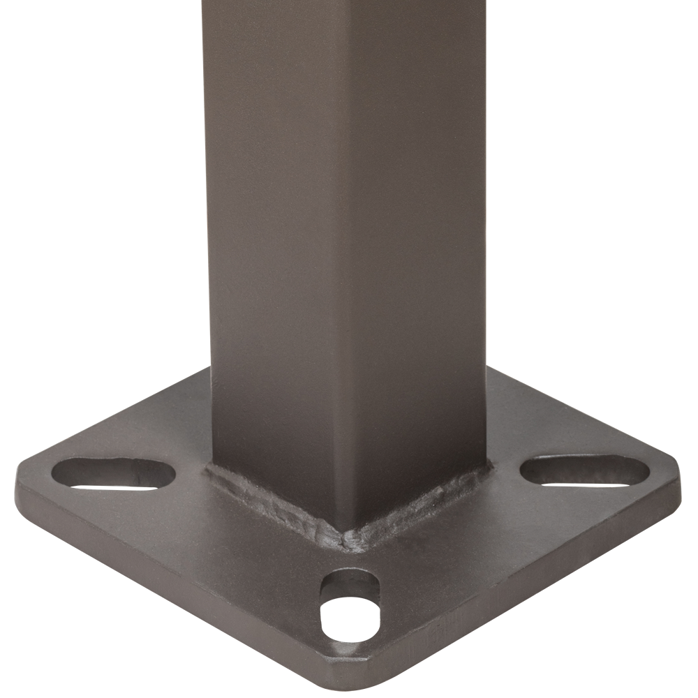 30FT 5" SQUARE STEEL LIGHT POLE