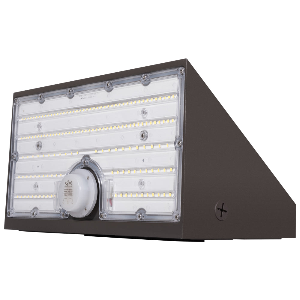 48W-120W SELECTABLE WALL PACK 120-277V