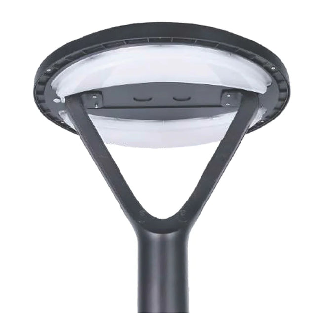 12W SOLAR LED ROUND POST TOP