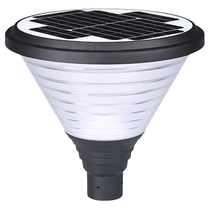 12W SOLAR LED HOURGLASS POST TOP