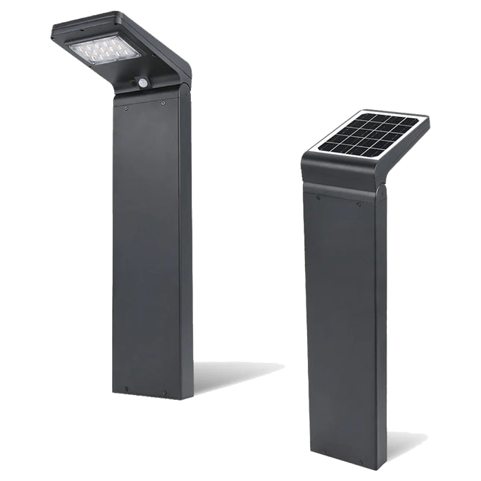 5W SOLAR LED SQUARE BOLLARD