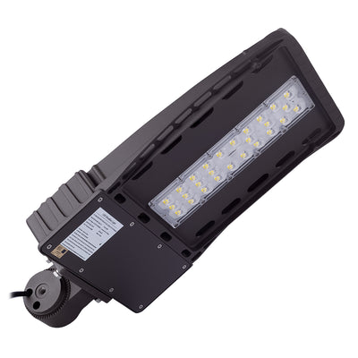 60W LED Shoebox Area Light. 4000K, 5000K, 120-277V, 277-480V WSD-SB-06W27-50K-D-T3
